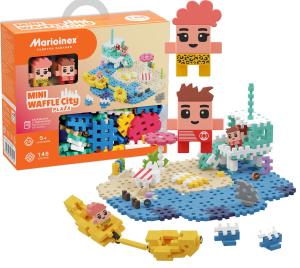 Мини-вафли Marioinex Klocki - Пляж 148 элементов