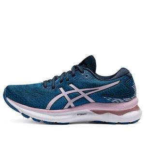 Кроссовки гелевые нимбус 24 ширина Asics, синий