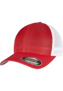 Бейсболка Flexfit Flexfit, цвет red/white