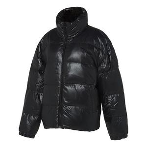 Куртка PUMA Glossy Short Down Jacket 'Black', черный