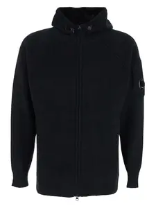 Толстовка из овечьей шерсти C.P. Company, черный