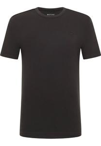 MUSTANG Футболка 'Austin' в черном цвете