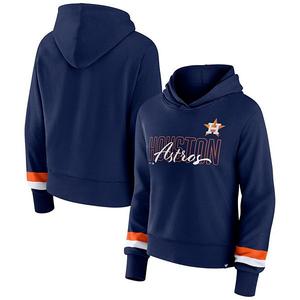 Толстовка с капюшоном женская Fanatics Branded Houston Astros Over Under Unbranded