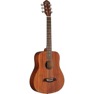 Акустическая гитара Oscar Schmidt OGM8M Mini 1/2 Size Dreadnought Acoustic Travel Guitar, Natural
