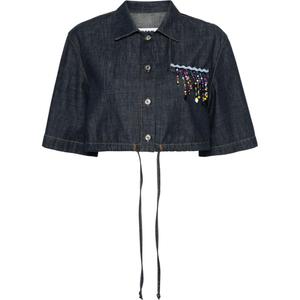 MSGM Рубашка Women's Indigo
