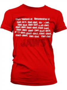 Красная рубашка Jaws