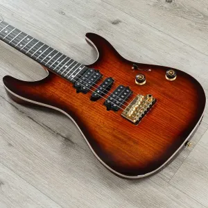Гитара Ibanez AZ47P2K AZ Premium HSH, гриф из черного дерева, верхняя дека из гавайского коа, цвет Dragon Eye Burst