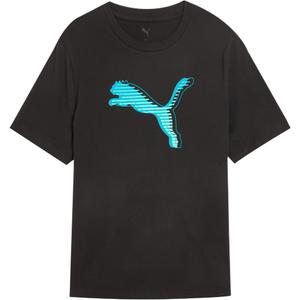 Футболка graphics с логотипом для мужчин PUMA, черный