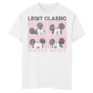 Футболка с Микки Маусом и друзьями Disney's для мальчиков 8–20 лет, классическая футболка с графическим рисунком Микки Мауса Legit Disney
