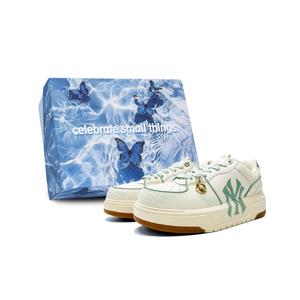 Кроссовки для скейтбординга Chunky Liner с нескользящей подошвой, унисекс, светло-зеленые MLB, Light Green