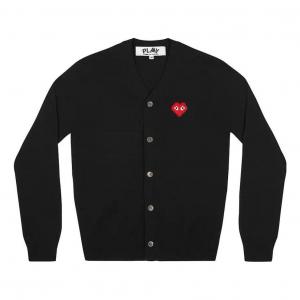 Кардиган COMME des GARCONS PLAY Cardigan Invader Emblem 'Black' AZ-N084-051-1, черный