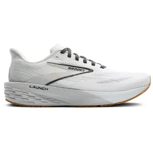 Запуск 11 дорожных беговых кроссовок - Женские Brooks, White/Grey/Black