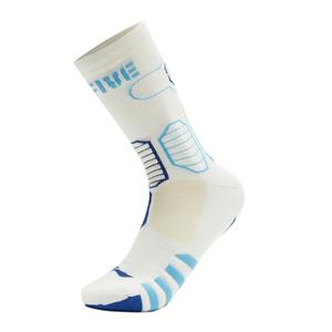 Лининг Badfive Баскетбольные Носки Унисекс 1 Пара Белый/Голубая Мечта/Бирюзовый