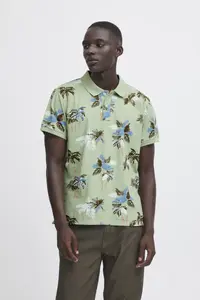 Рубашка-поло из смеси "BLEND BHPolo", цвет Mistletoe