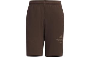 Повседневные шорты мужские темно-коричневые Adidas, коричневый