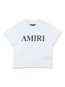 Футболка с логотипом AMIRI KIDS, белый