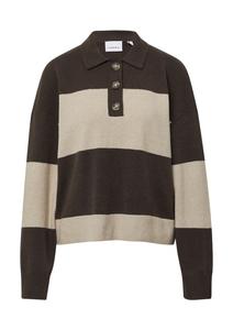 Свитер COMMA, темно-коричневый