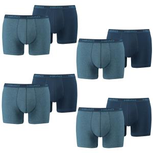 Боксеры HEAD Boxershorts 8 шт, цвет 494 - Blue Heaven