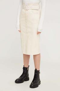 Юбка Answear Lab, бежевый