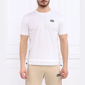 Футболка стандартного кроя Ea7, белый