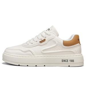 RENBEN Легкие низкие скейтерские кроссовки с эффектом увеличения роста мужские бежевые, цвет Beige