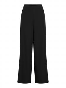 VILA Широкие брюки в черном цвете