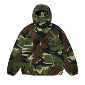 Худи Palace Polartec Ninja Hood Woodland DPM, разноцветный
