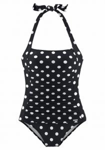 Купальник без косточек Lascana, черный