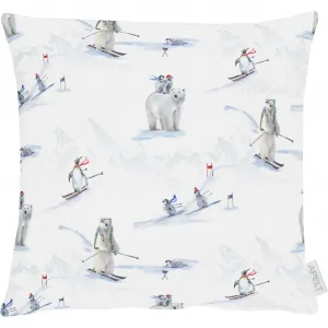 АПЕЛЬТ декоративная подушка «5800» Apelt, цвет blau, weiß + bedruckt