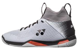 Кроссовки для бадминтона Power Cushion для мужчин с высоким верхом, светло-серые Yonex