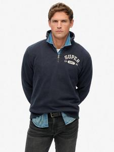 Спортивный худи с молнией до половины Superdry, Navy