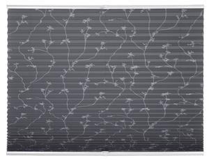 Плиссированные жалюзи GARESA Klemmfix, серый - 75 х 130 см