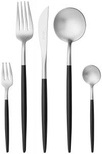 Набор столовых приборов Novel, черный