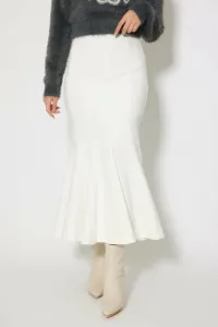 Юбка-русалка со шнуровкой сзади Rienda, цвет Wht