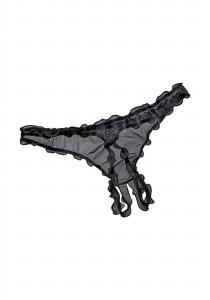 PETITE FLEUR GOLD Кружевное белье без ластовицы в черном цвете