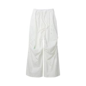 Брюки MM6 Maison Margiela Baggy Pants 'Off White', белый