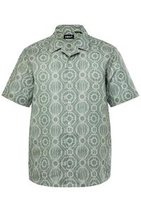 Рубашка на пуговицах классического кроя Men Plus, цвет Green/Mint