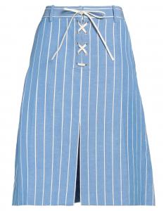 Юбка миди Stella Mccartney, светло-голубой