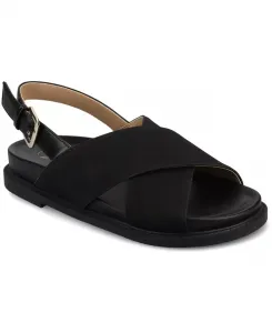 Женские сандалии Marinna с круглым носком Journee Collection, черный