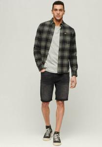 Рубашка LONG SLEEVE LUMBERJACK Superdry, цвет drayton check black