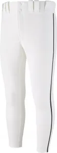 Мужские бейсбольные брюки зауженного кроя Mizuno Premier с окантовкой, белый/черный