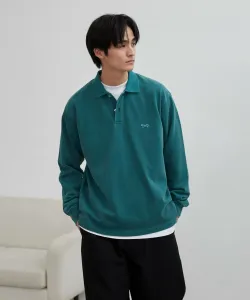 Пигментная рубашка-поло Penneys по специальному заказу Coen, цвет Kelly