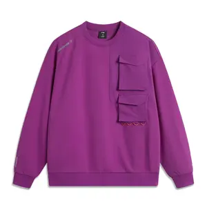 LINING Толстовка CF Tracing Outdoor Collection Unisex Cosmos Purple