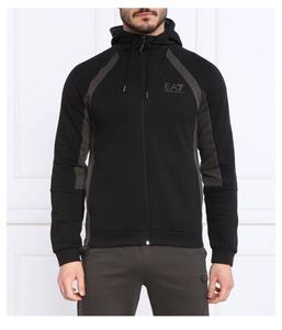 Толстовка Ea7 на молнии, черный