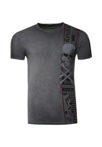 Футболка с потертым эффектом RUSTY NEAL, черный