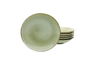 Набор супных тарелок из керамогранита Creatable, бежевый