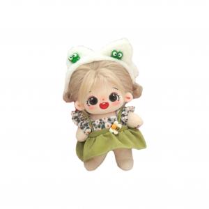 Мягкая плюшевая кукла из хлопка, 20 см Jinnew, зеленый