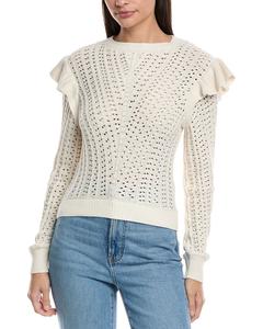 Нейшн ЛТД Кей Пуловер Nation LTD, белый