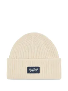 Шапка бини Berry в рубчик Mc2 Saint Barth, кремовый