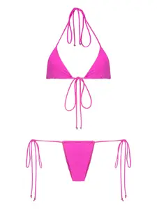 Бикини с вырезом халтер Amir Slama, розовый